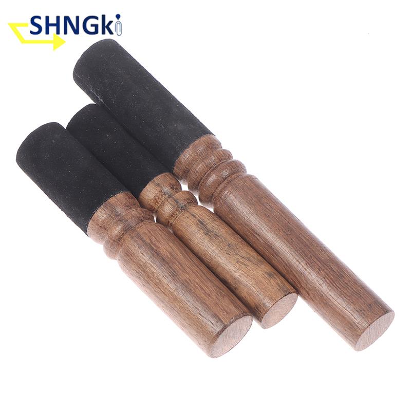 Leatherwork Mallet - 12.5 ซม.13 ซม.18 ซม.ทิเบตร้องเพลงชามหนัง Handmade ทิเบตชามหนัง