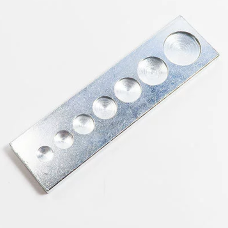 Rivet Setter Tool - 1 ชิ้นสแตนเลส 7 in One แผ่นด้านล่าง