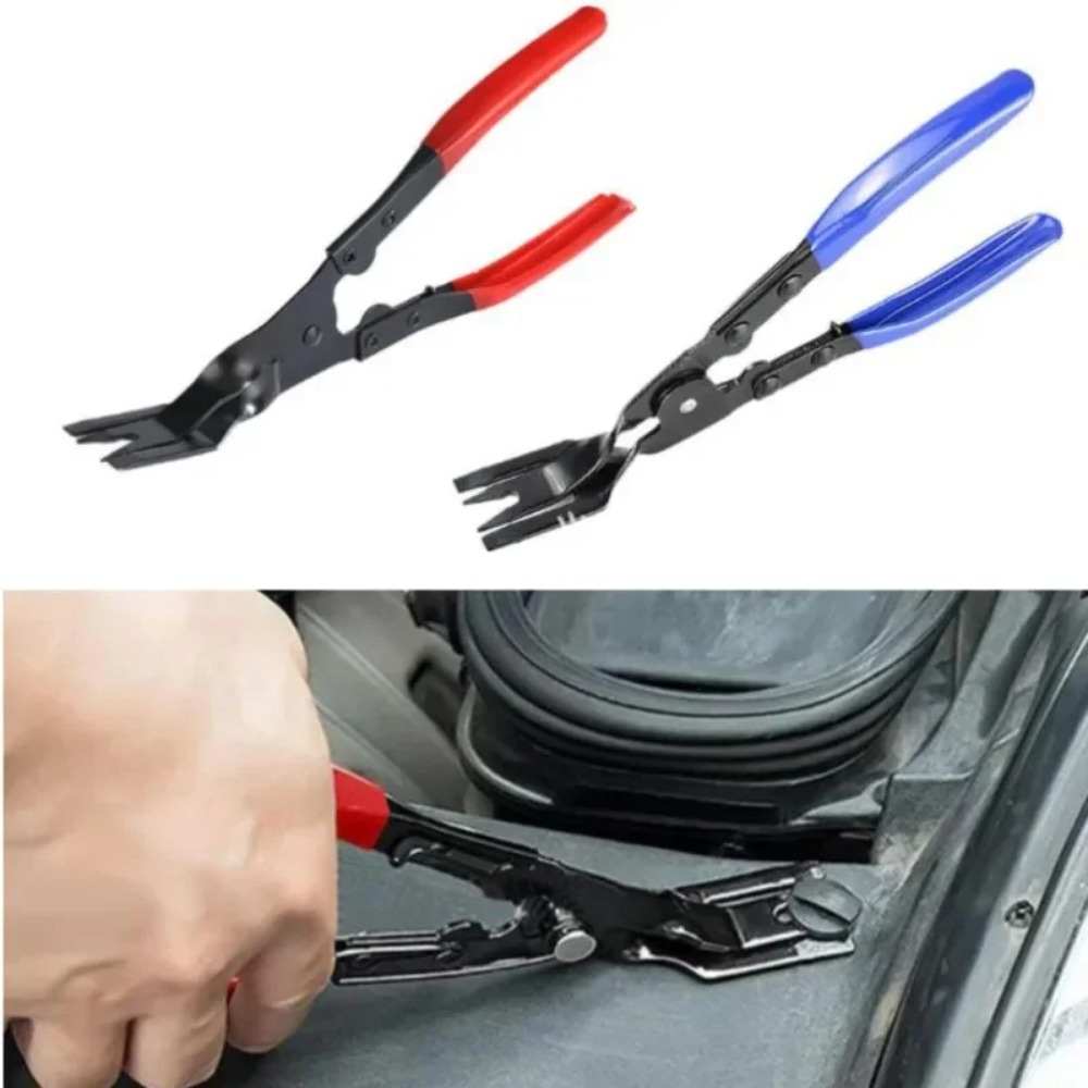 Rivet Setter Tool - ชุดเครื่องมือคีมถอดคลิปรถยนต์ คีมถอดแผงคลิป ตัวถอดตัวยึด ตัวถอดคลิปยึดชิ้นส่วนตัวถังรถยนต์ เครื่องมือถอดรีเวท ตัวถอดคลิปประตูรถยนต์