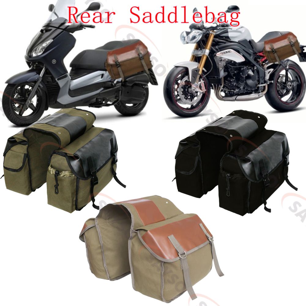 Leatherwork Tools - ผ้าใบหนังด้านหลังSaddlebagรถจักรยานยนต์ด้านข้างกระเป๋าเดินทางเครื่องมือเก็บกระเป๋าสําหรับSuzuki Boulevard M109R VZR 1800 M90