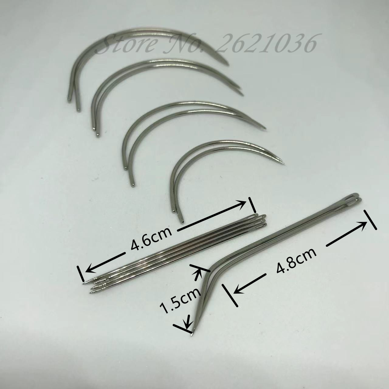 Leatherwork Needles - ชุดเข็มเย็บหนัง - เข็มโค้งและเข็มสามเหลี่ยม, เครื่องมืองานหนักสำหรับงานหุ้มเบาะและงานหนัง
