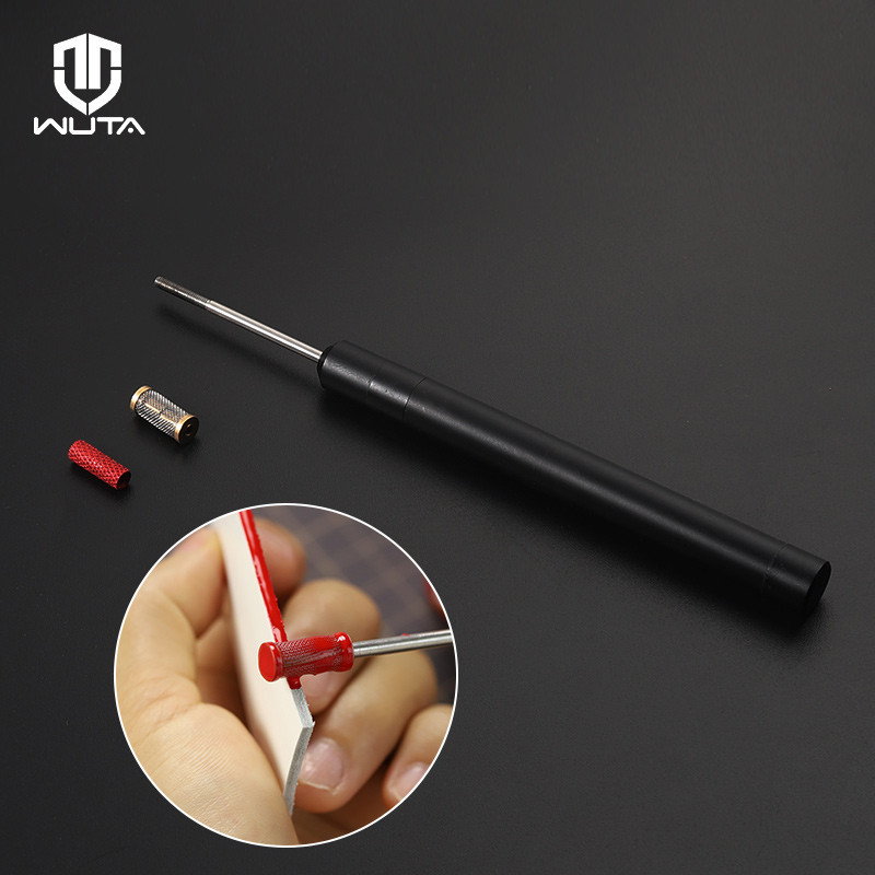 Rivet Setter Tool - WUTA ขอบหนังภาพวาดสีน้ํามันปากกา Top Edge Dye Edge