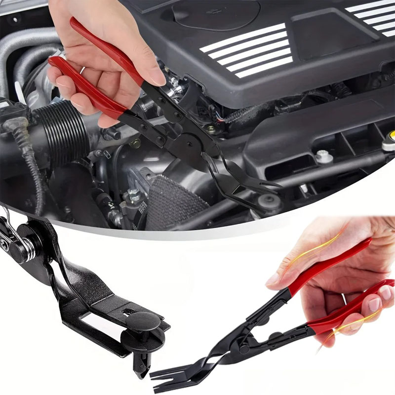 Rivet Setter Tool - ชุดเครื่องมือถอดคลิปรถยนต์ 1-10 ชิ้น คีมถอดคลิปแผง คีมถอดตัวล็อค คีมถอดคลิปยึด
