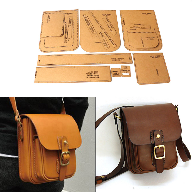 แพทเทิร์นเย็บกระเป๋าหนัง DIY แ - Leatherwork Templates บทวิจารณ์และราคา