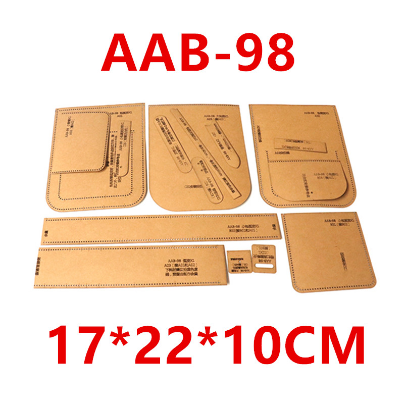 แพทเทิร์นเย็บกระเป๋าหนัง DIY แ - Leatherwork Templates บทวิจารณ์และราคา
