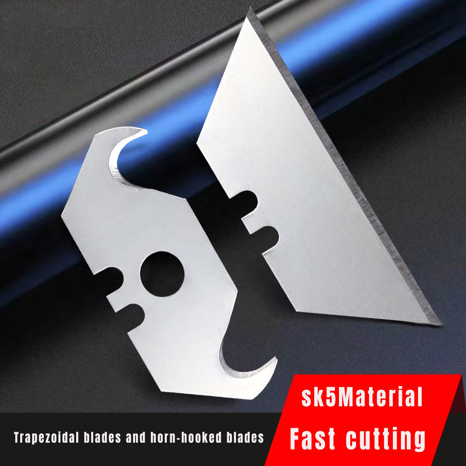 ใบมีดตัดแบบผสมรูปทรงตะขอสี่เหล - Leatherwork Tools บทวิจารณ์และราคา
