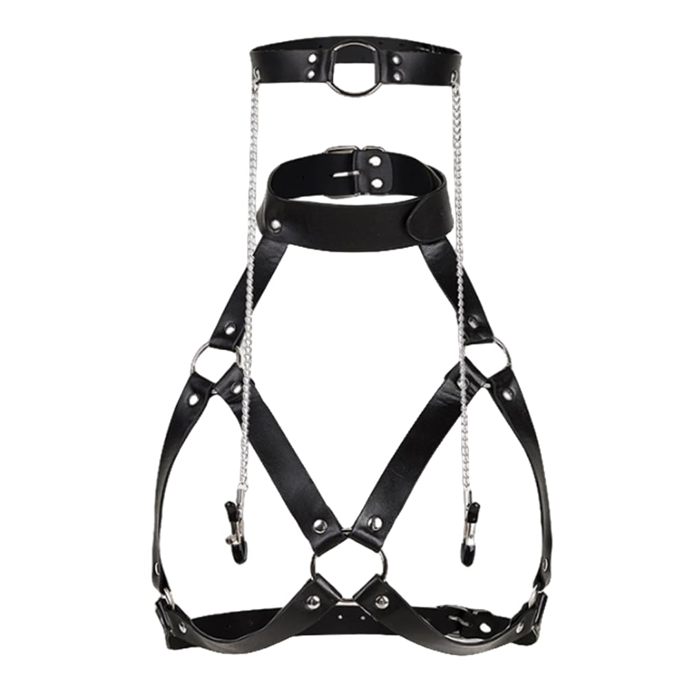 สร้อยรัดคอปกหนัง PU พร้อมที่หน - Leatherwork Clamp บทวิจารณ์และราคา