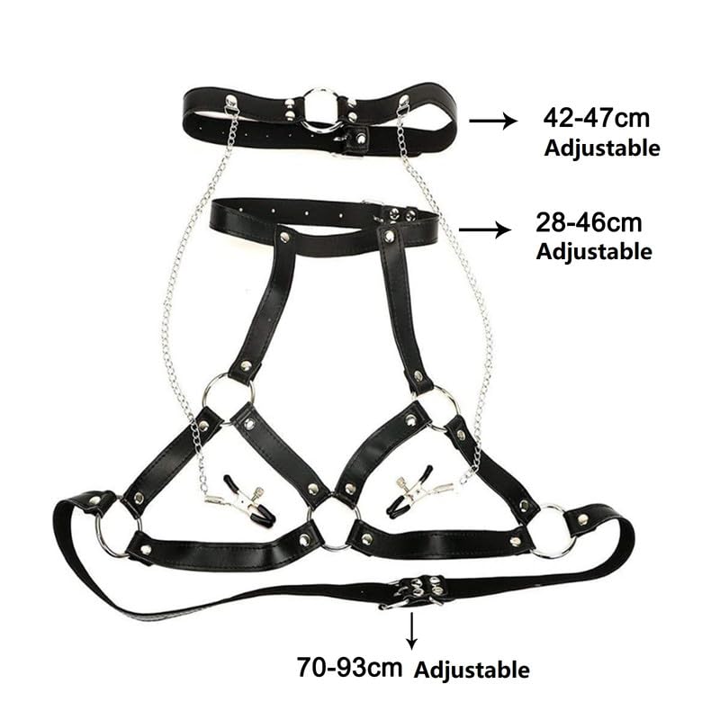 สร้อยรัดคอปกหนัง PU พร้อมที่หน - Leatherwork Clamp บทวิจารณ์และราคา