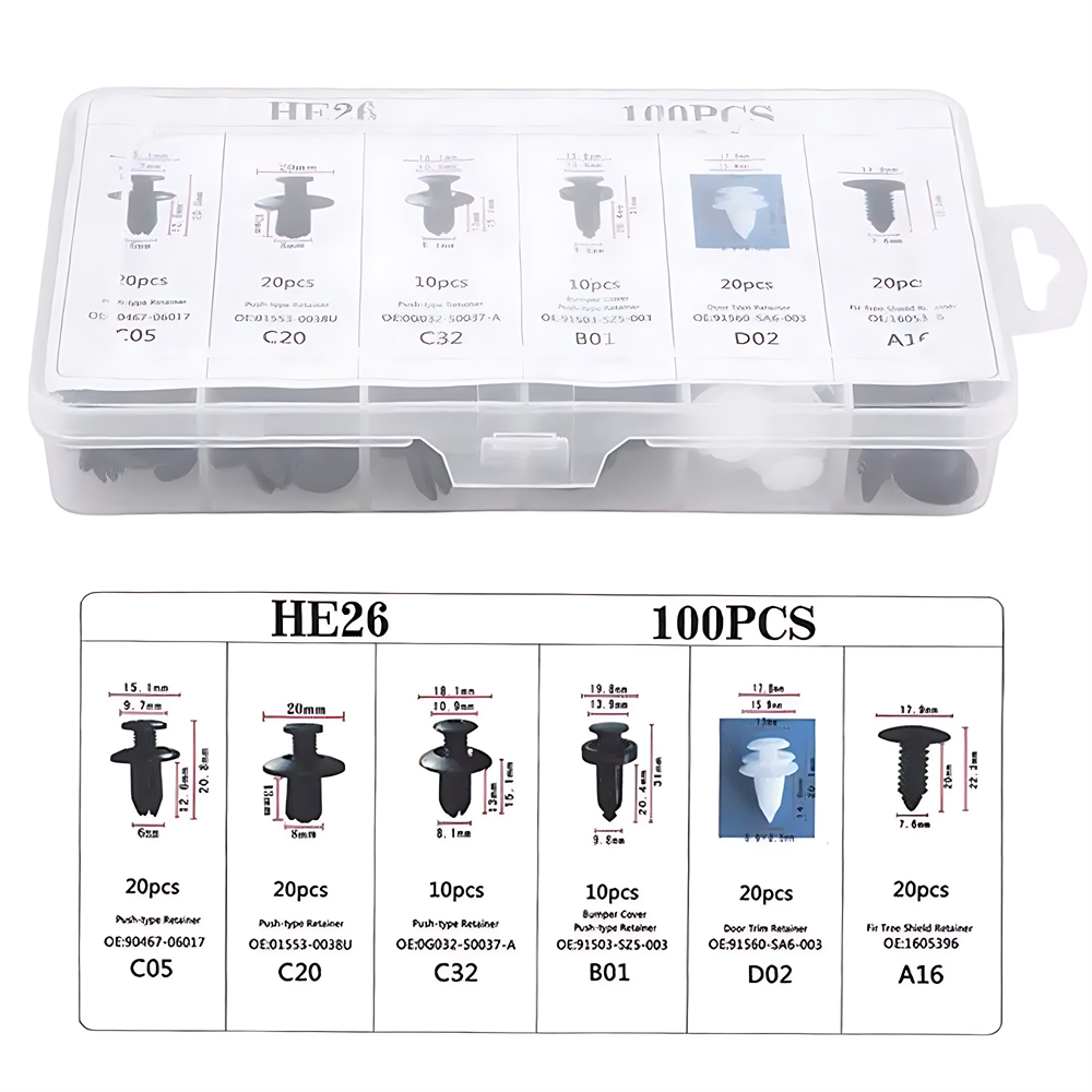 รถพลาสติก Retainer คลิปรถยนต์  - Rivet Setter Tool บทวิจารณ์และราคา