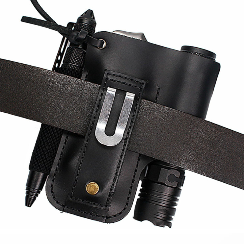 ซองใส่ไฟฉายหนัง EDC อเนกประสงค - Leatherwork Tools บทวิจารณ์และราคา