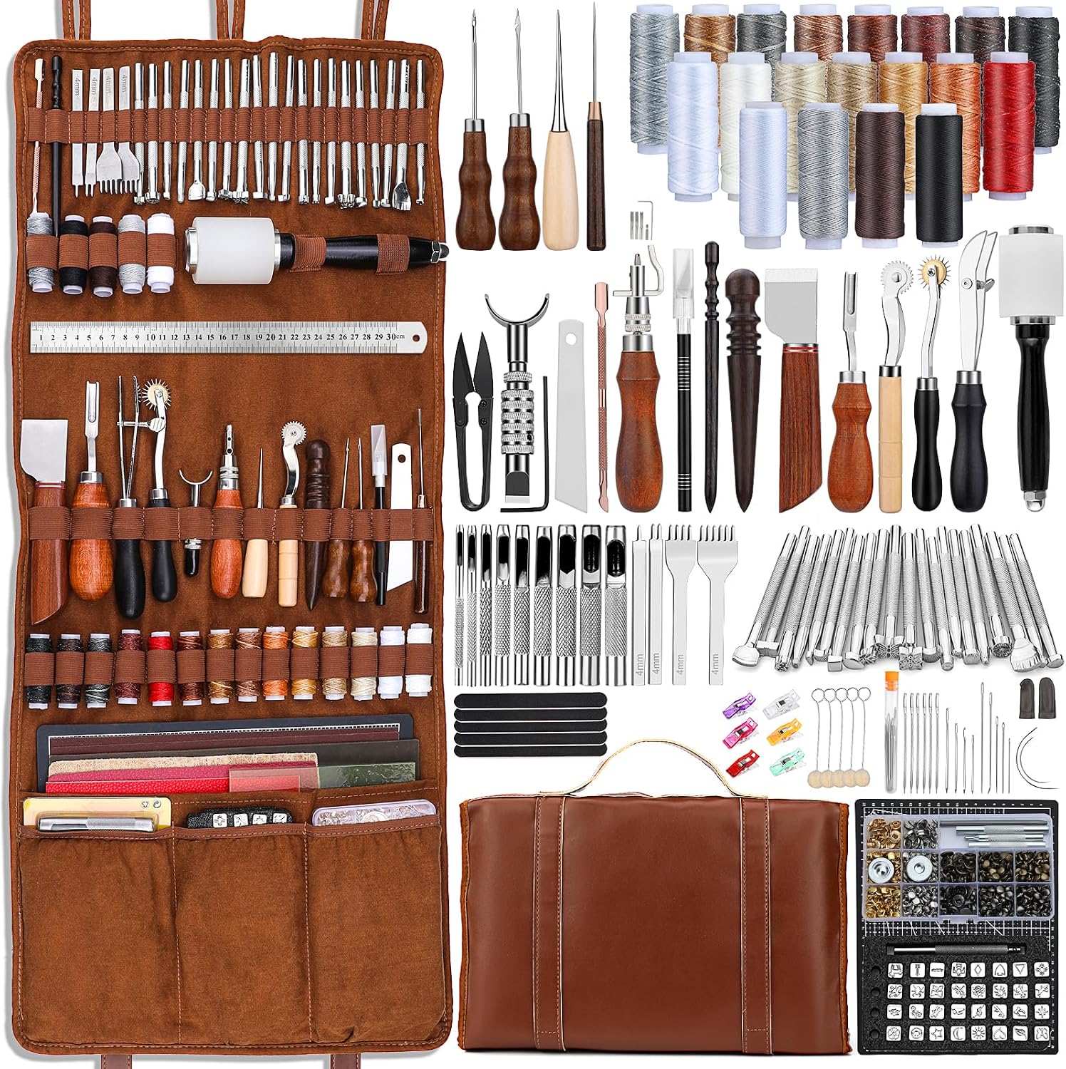ชุดเครื่องมือหนัง ชุดอุปกรณ์งา - Leatherwork Tools บทวิจารณ์และราคา