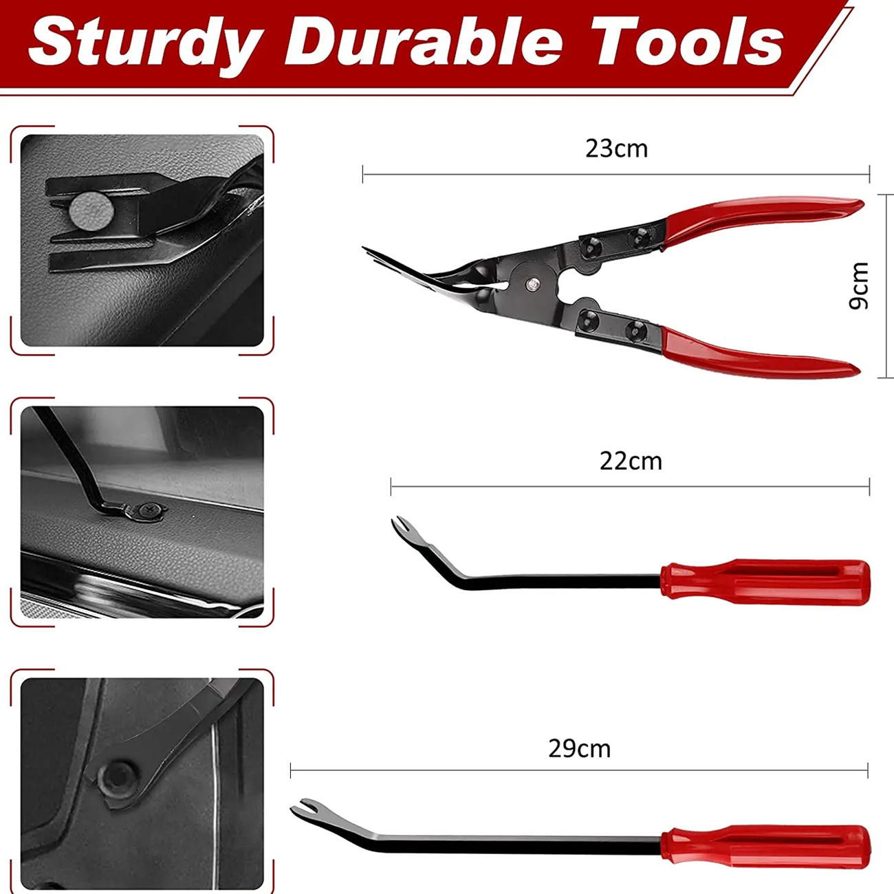 รถTrim Removalชุดเครื่องมือสํา - Rivet Setter Tool บทวิจารณ์และราคา