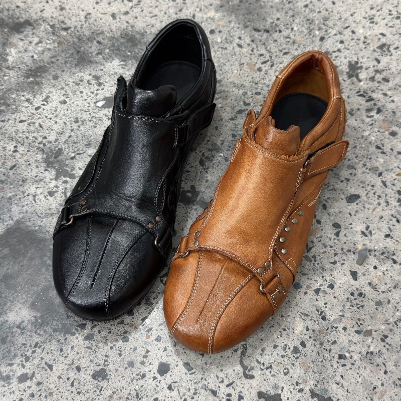 รองเท้าหนังแท้สไตล์วินเทจสำหรั - Leatherwork Training บทวิจารณ์และราคา