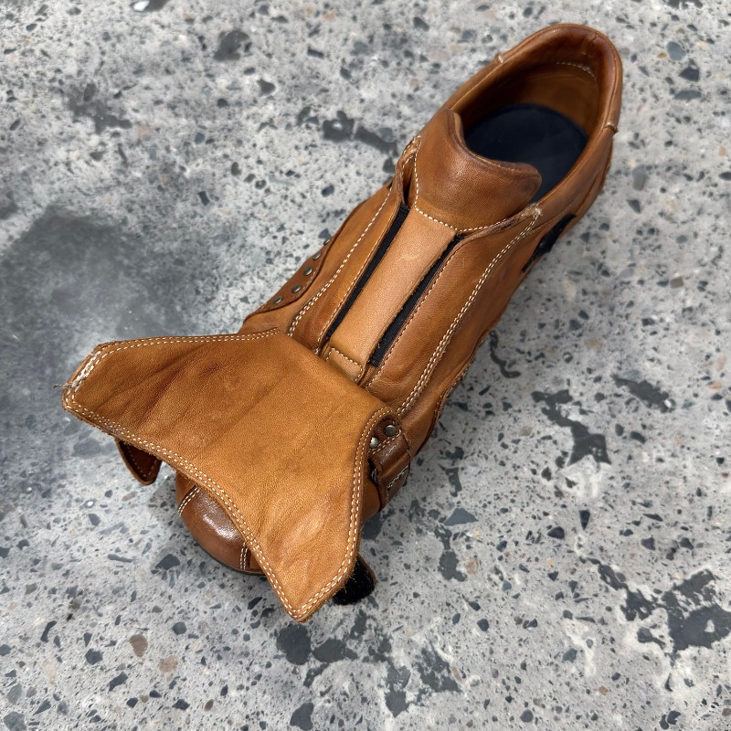 รองเท้าหนังแท้สไตล์วินเทจสำหรั - Leatherwork Training บทวิจารณ์และราคา