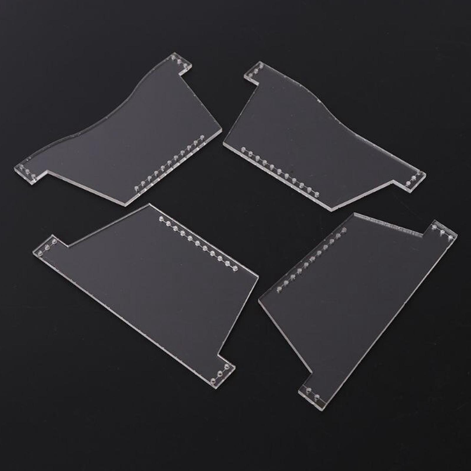 ชุดแม่แบบลายฉลุอะคริลิคสำหรับท - Leatherwork Templates บทวิจารณ์และราคา