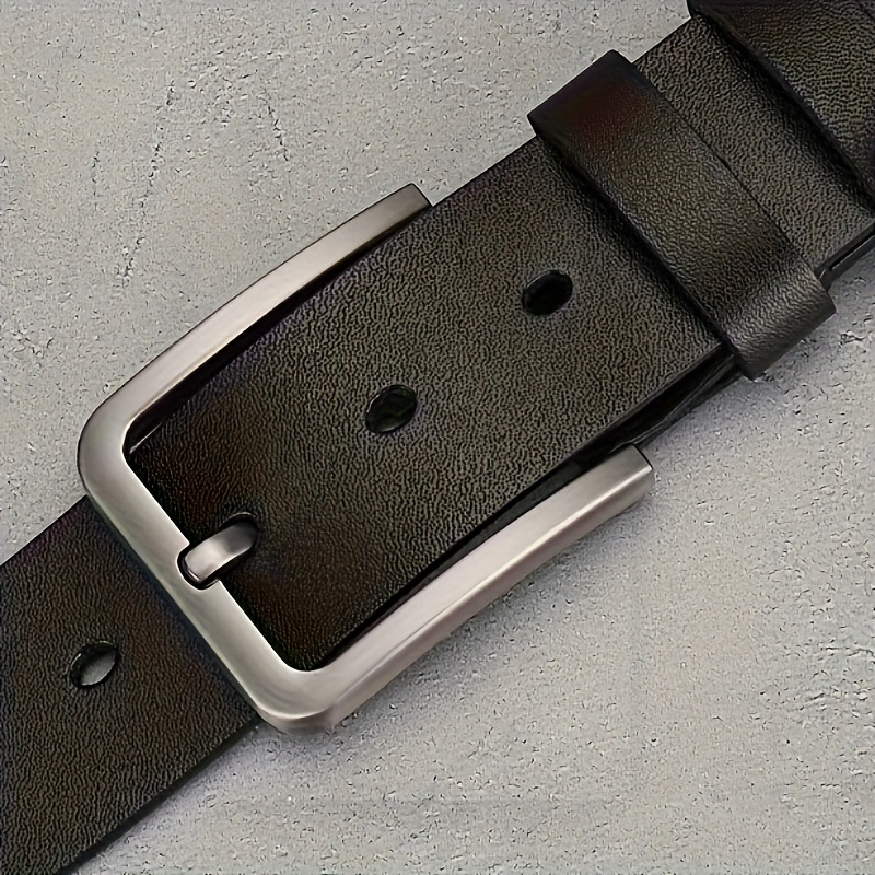 เข็มขัดหนังสังเคราะห์สำหรับผู้ - Belt Buckle Blank บทวิจารณ์และราคา