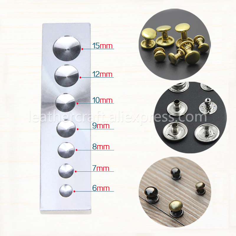 1 ชิ้นสแตนเลสสตีล 7 In Oneแผ่น - Rivet Setter Tool บทวิจารณ์และราคา
