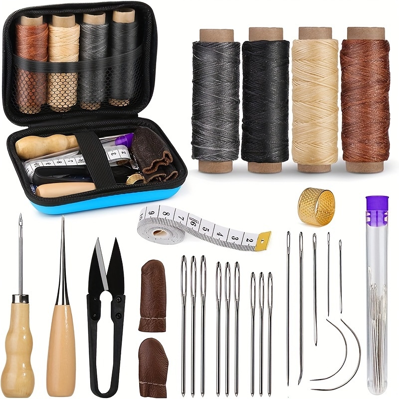 [ชุดทํางานหนัง] ชุดเย็บผ้าหนัง - Leatherwork Needles บทวิจารณ์และราคา