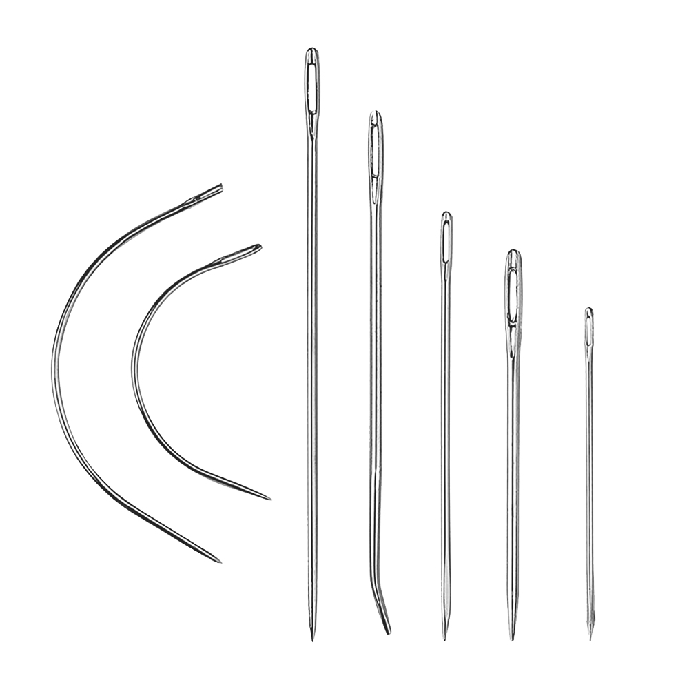 7ชิ้น/แพ็คเข็ม jahit kulit สำห - Leatherwork Needles บทวิจารณ์และราคา
