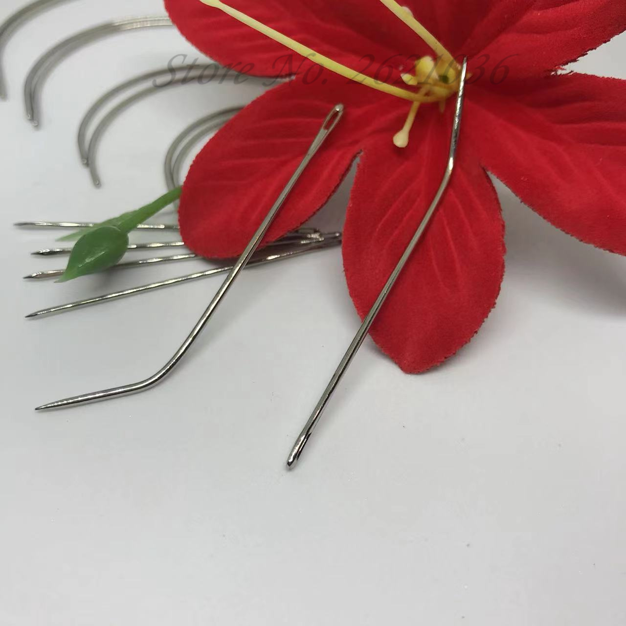 ชุดเข็มเย็บหนัง - เข็มโค้งและเ - Leatherwork Needles บทวิจารณ์และราคา