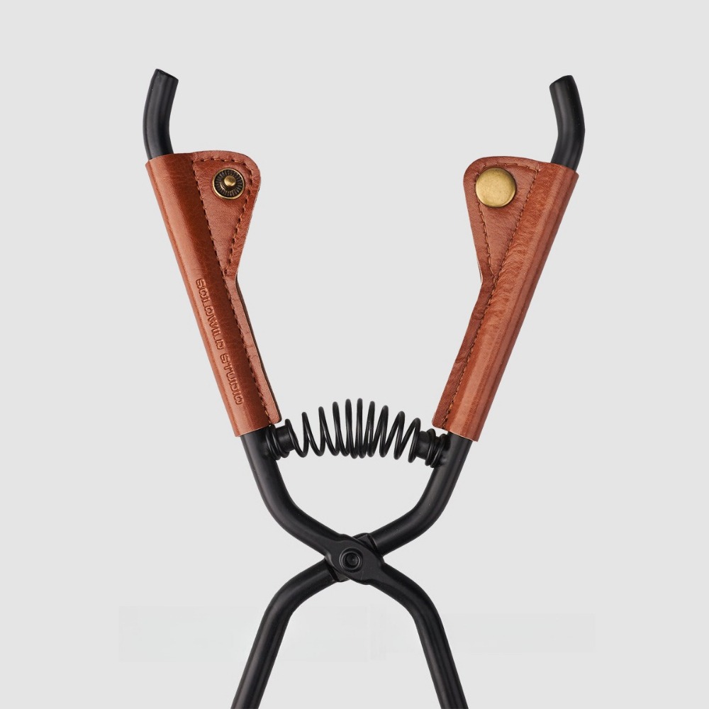 คีมหนีบถ่านปิคนิคกันความร้อนสู - Leatherwork Clamp บทวิจารณ์และราคา