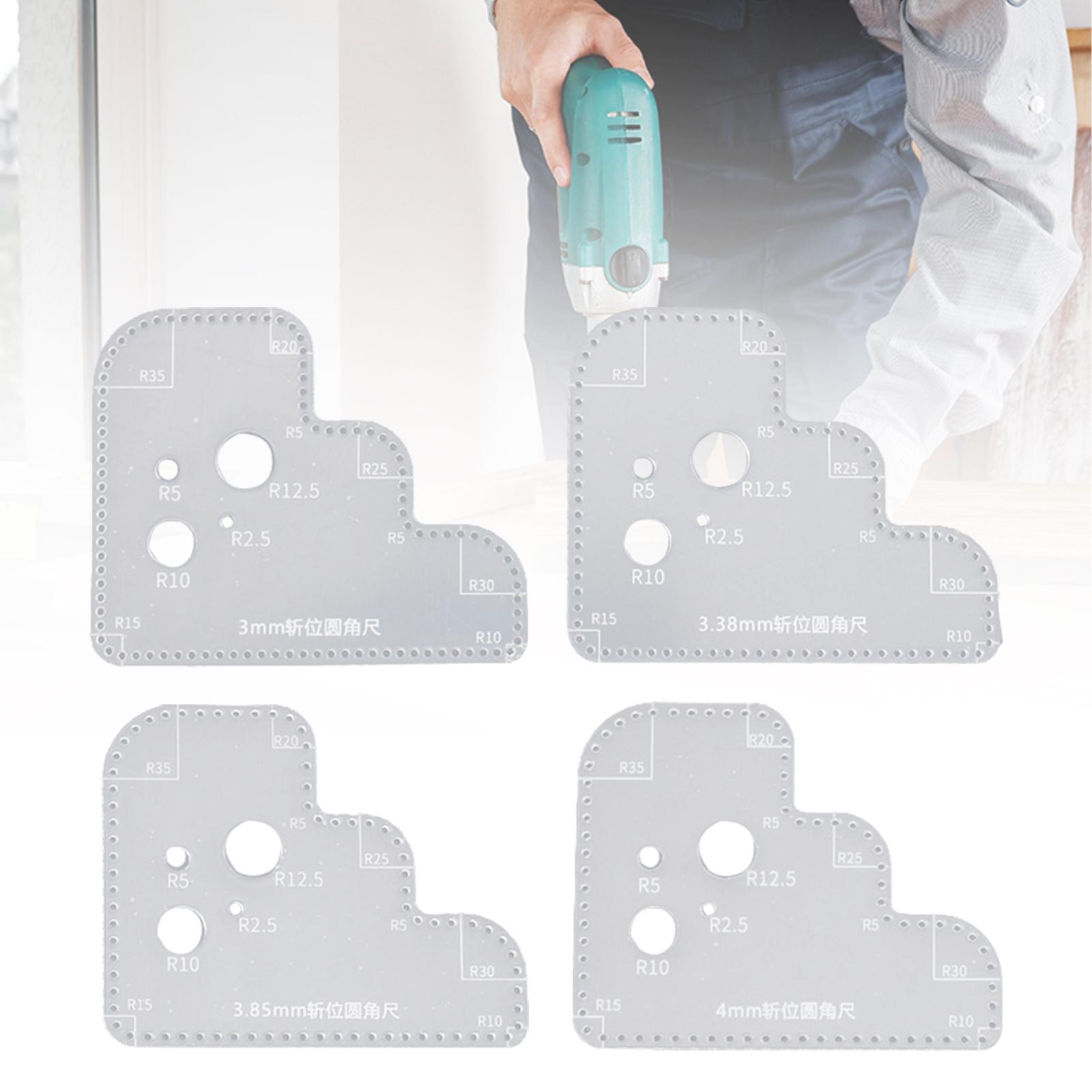 แม่แบบวงกลมอะคริลิกใส อุปกรณ์เ - Leatherwork Templates บทวิจารณ์และราคา
