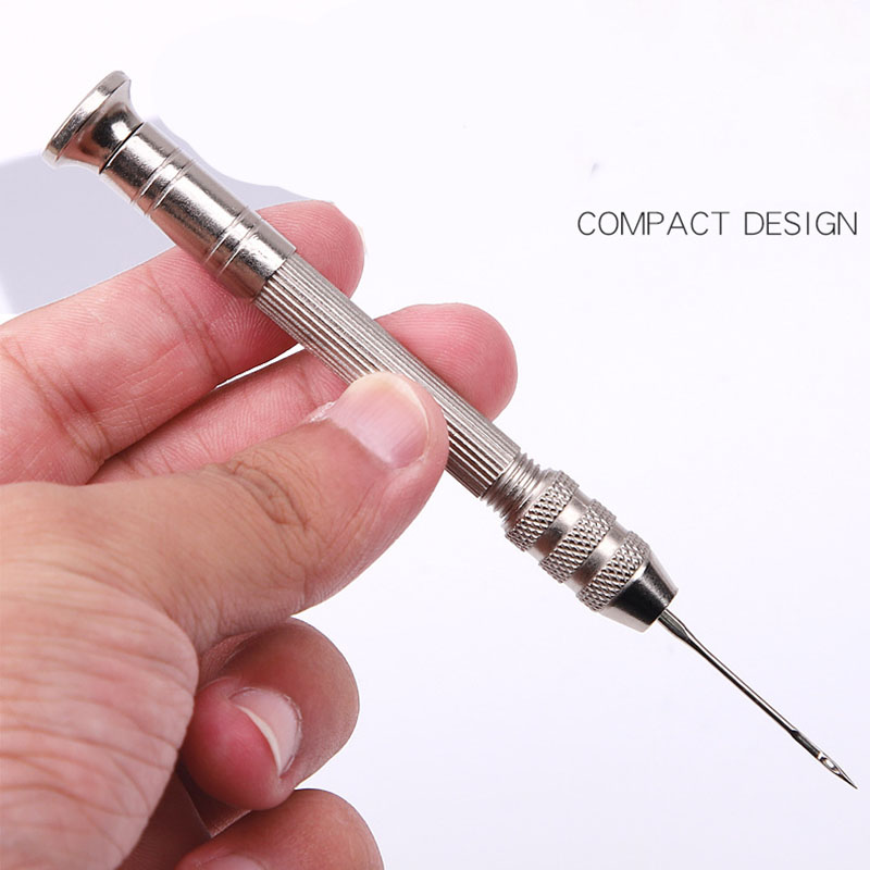 หนังเย็บ Awl ชุดเปลี่ยนได้รองเ - Leatherwork Needles บทวิจารณ์และราคา