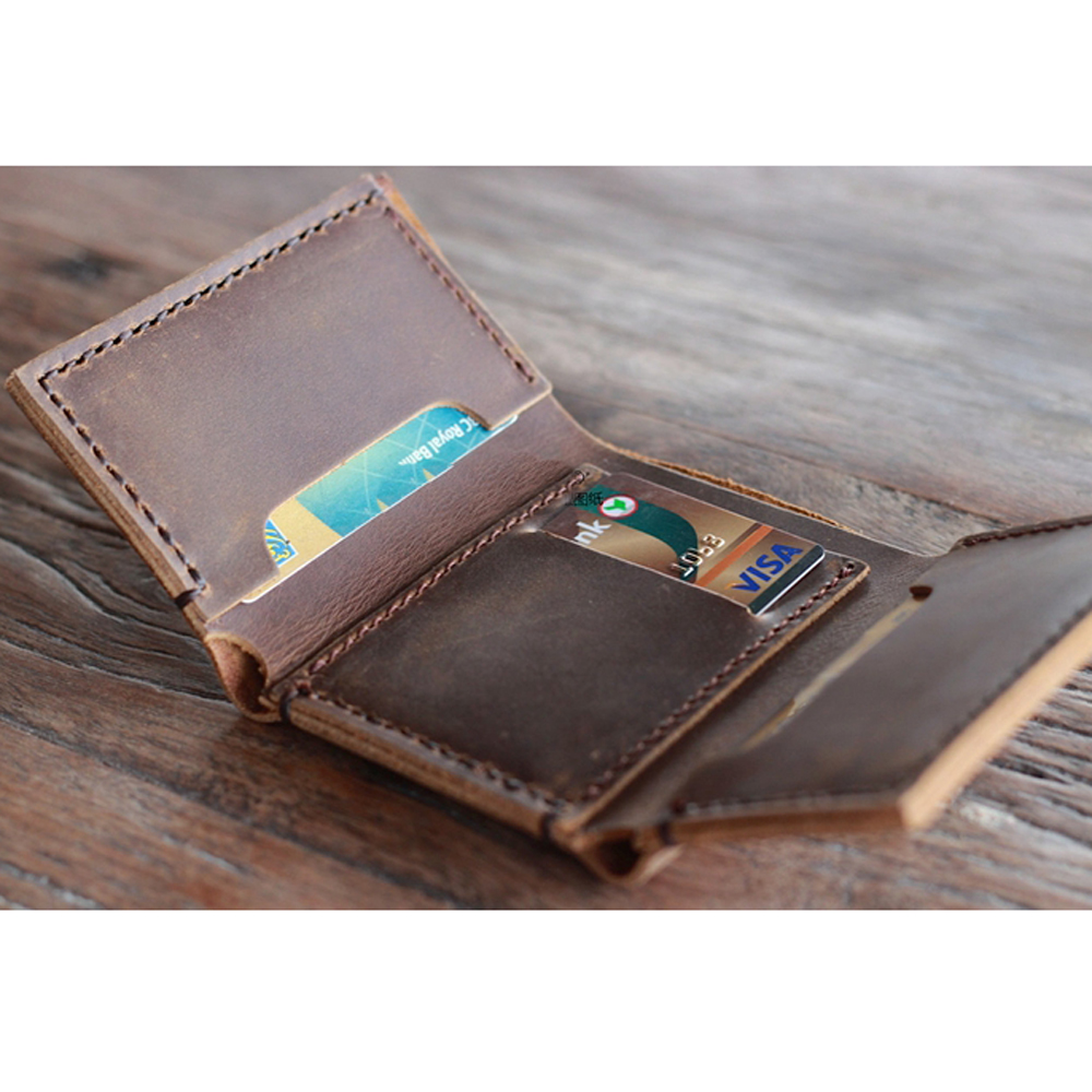 DIY หนัง Craft ผู้ชายสามกระเป๋ - Leatherwork Templates บทวิจารณ์และราคา