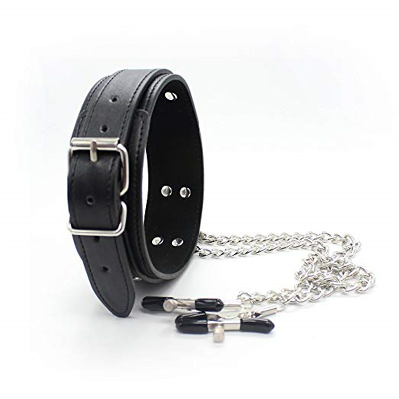 BDSM Fetish COLLAR หัวนม Clamp - Leatherwork Clamp บทวิจารณ์และราคา