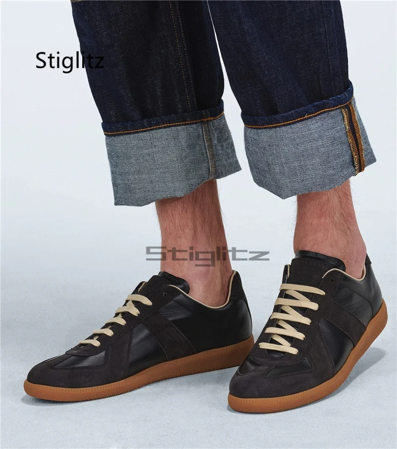 รองเท้าผ้าใบลำลองแบบผูกเชือกสำ - Leatherwork Training บทวิจารณ์และราคา
